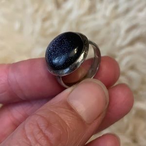 Blue Sunstone ring size 7.5